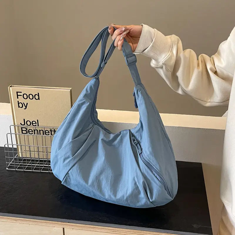 Orange Oxford Cloth Shoulder Bag Large Capacity — feature 2