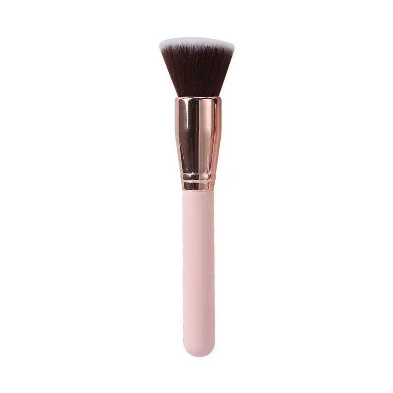 3 Pcs Rose Gold Makeup Brushes Set for Beginners - Image 5