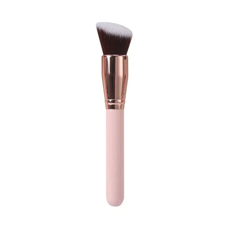 3 Pcs Rose Gold Makeup Brushes Set for Beginners - Image 6