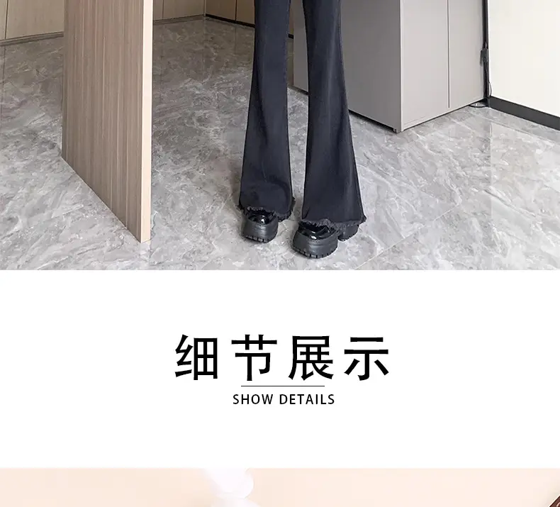 Black Leather Belt with Gold Plated End for Women — feature 10