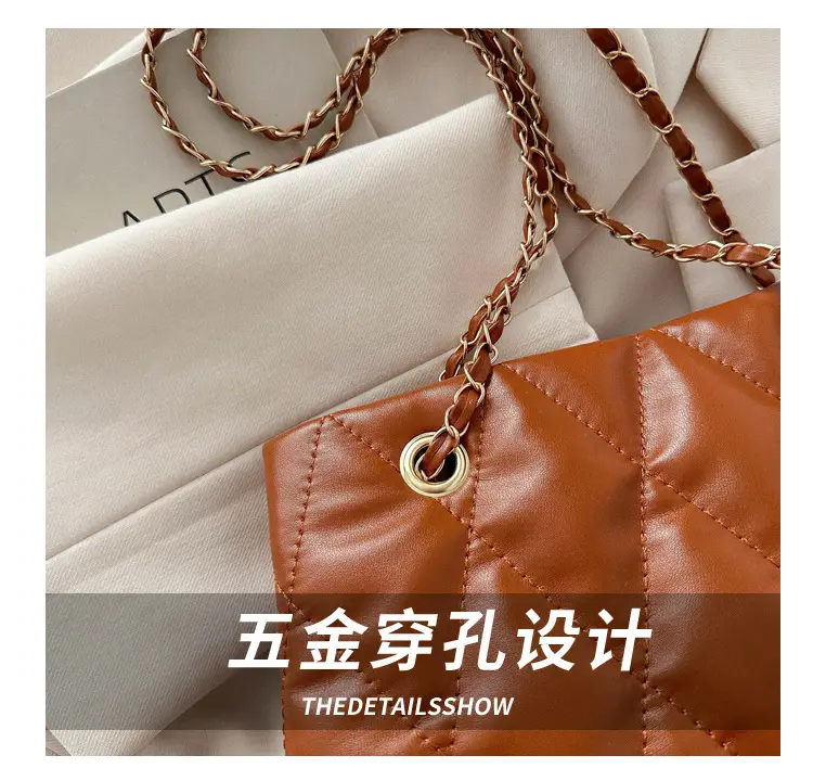 Black Diamond Embroidered Tote Bag for Women — feature 4