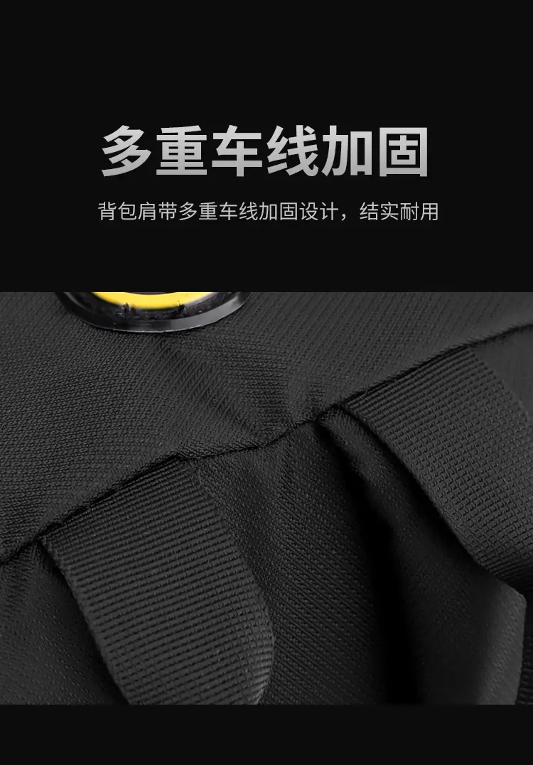 Men Black Camo Shoulder Bag with Adjustable Strap — feature 12