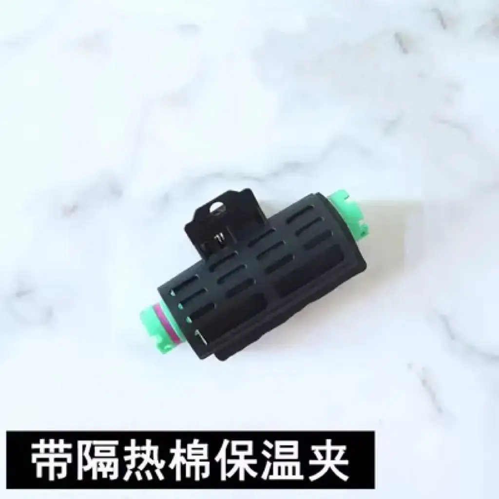 Ceramic Hair Dye Clip High Temp Insulation Black Yellow - Image 6