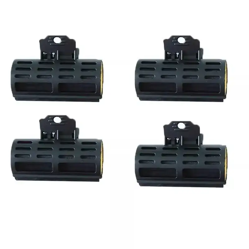 Ceramic Hair Dye Clip High Temp Insulation Black Yellow - Image 9