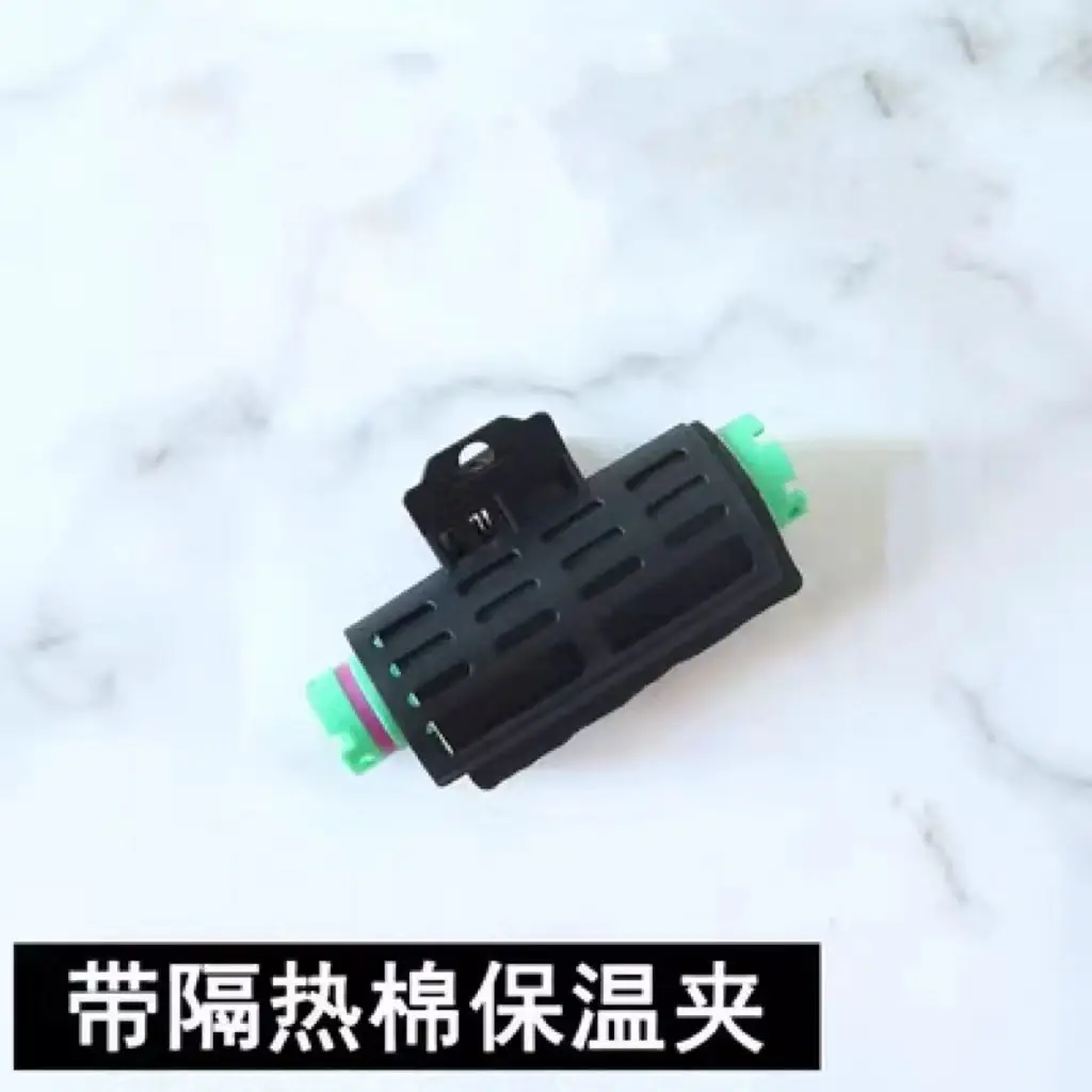 Ceramic Hair Dye Clip High Temp Insulation Black Yellow — feature 2
