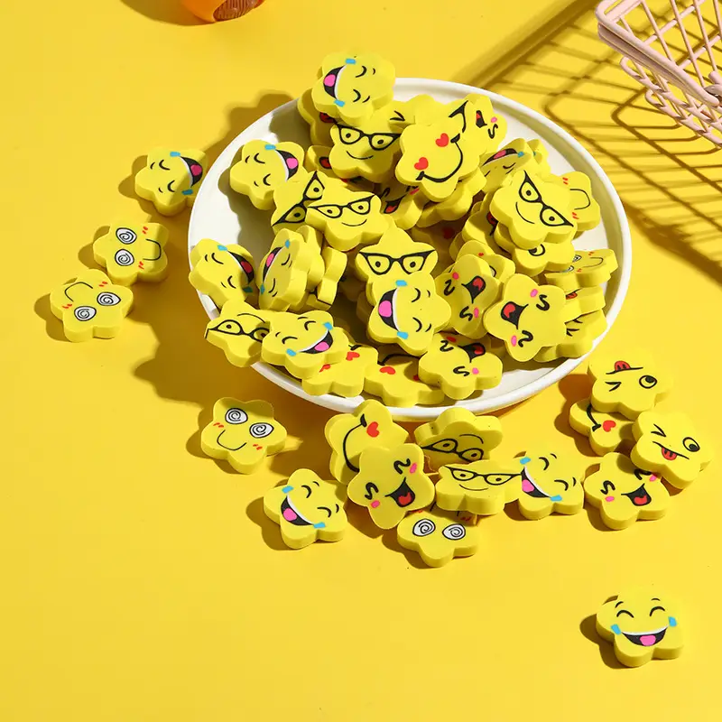 Five-Pointed Star Smiley Eraser for Kids — feature 2