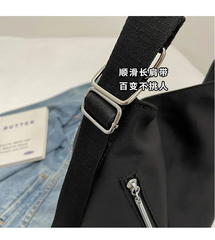 Women's Black Crossbody Bag 2025 Autumn Winter — feature 2