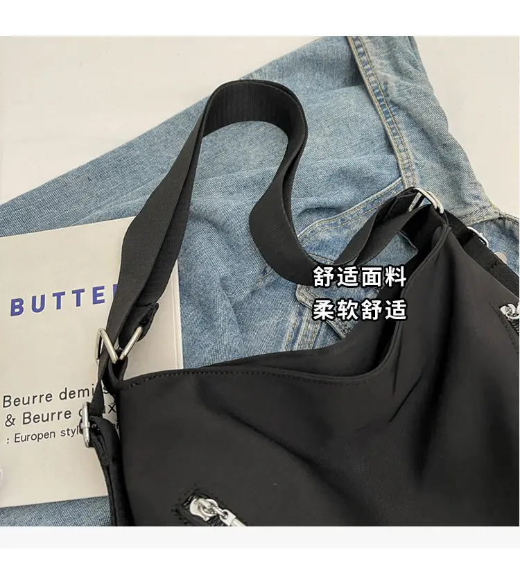 Women's Black Crossbody Bag 2025 Autumn Winter — feature 4