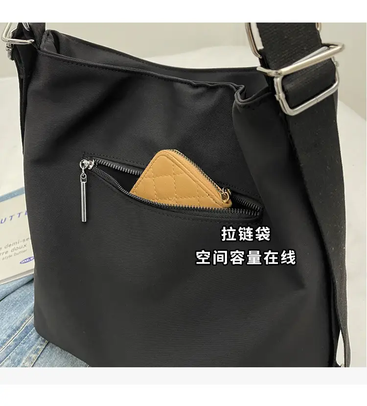 Women's Black Crossbody Bag 2025 Autumn Winter — feature 5