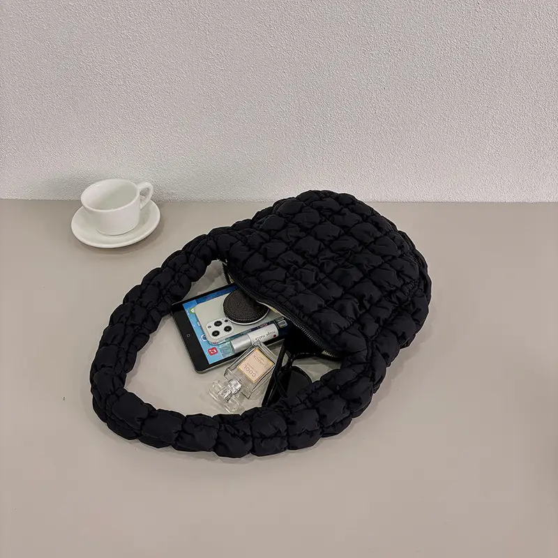 2025 Nylon Shoulder Bag with Embroidery Design - Image 9