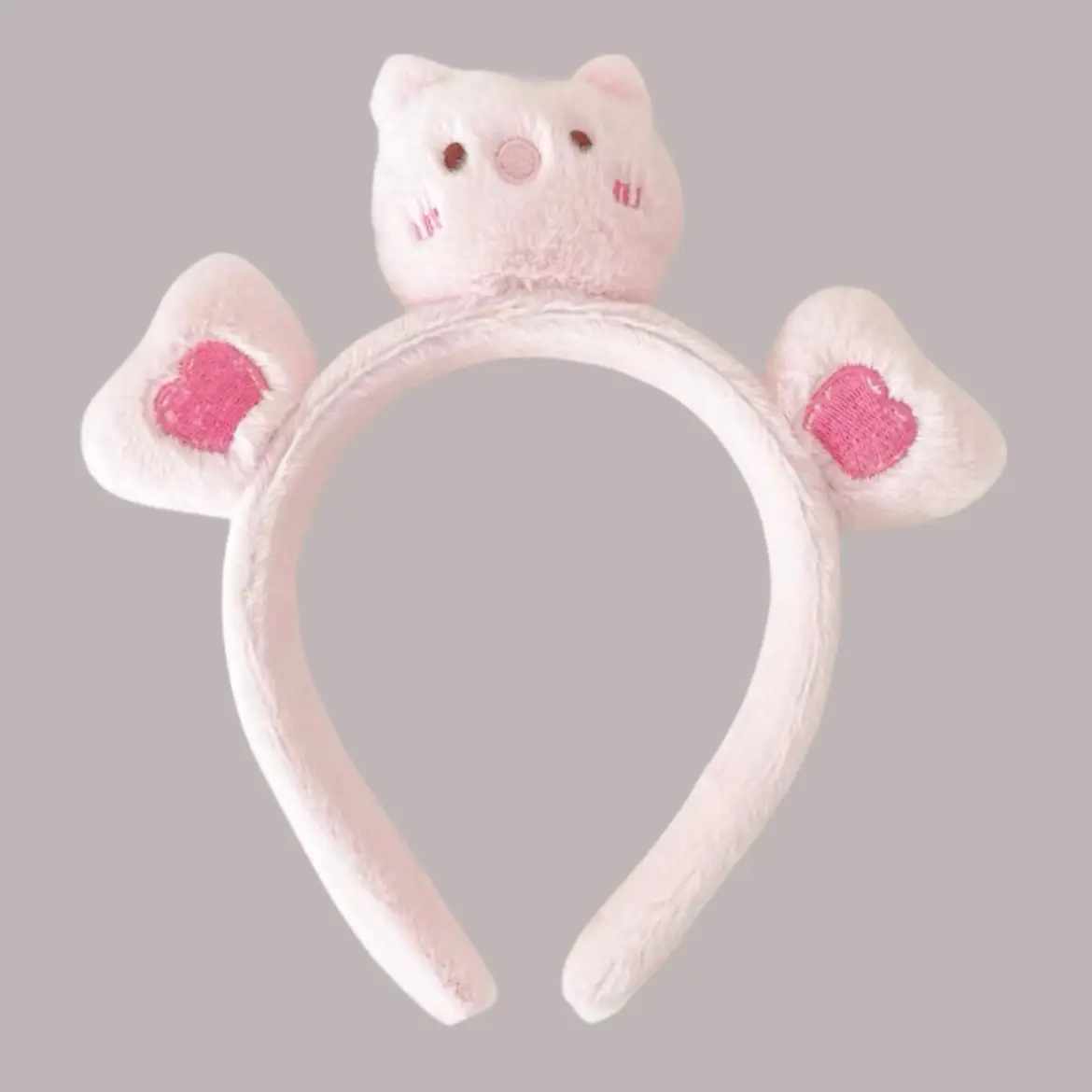Sweet Blue Fuzzy Hair Band for Women - Image 35