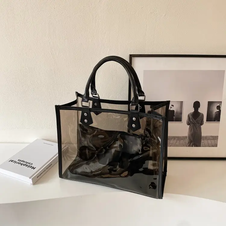 Transparent PVC Shoulder Bag for Women 2023 New