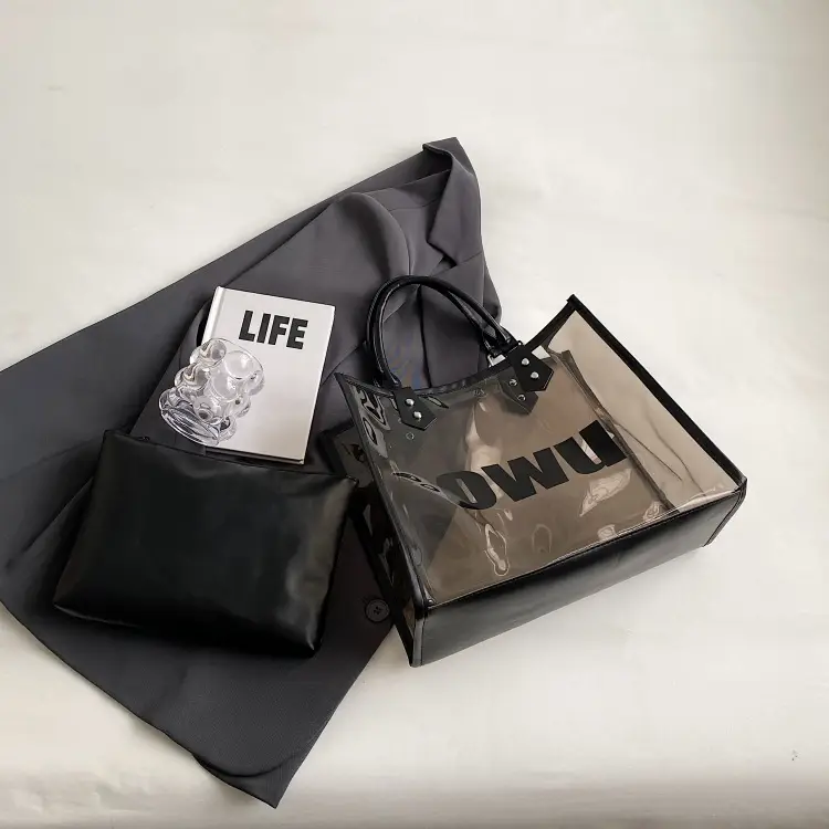 Transparent PVC Shoulder Bag for Women 2023 New