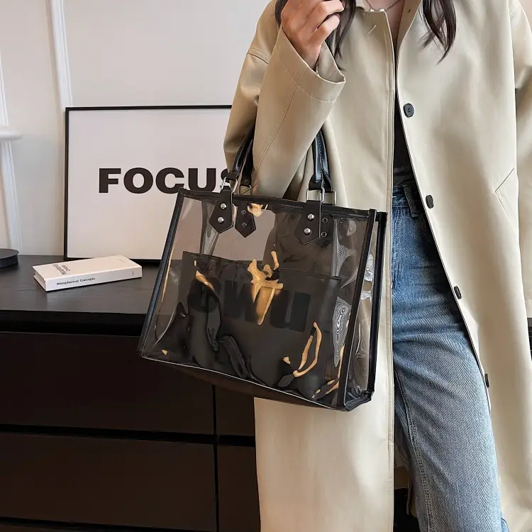 Transparent PVC Shoulder Bag for Women 2023 New — feature 11