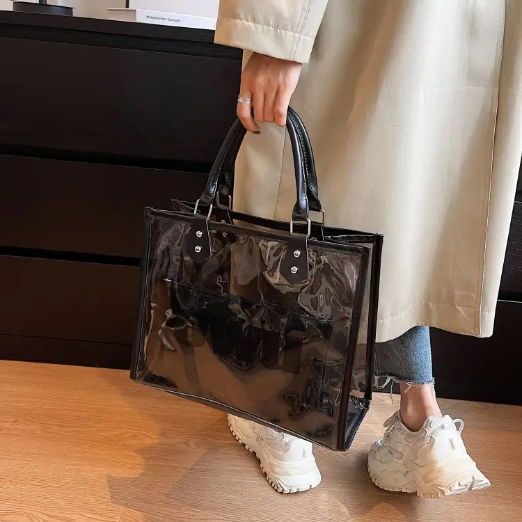 Transparent PVC Shoulder Bag for Women 2023 New — feature 12