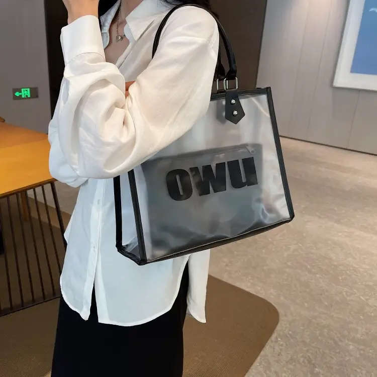 Transparent PVC Shoulder Bag for Women 2023 New — feature 14