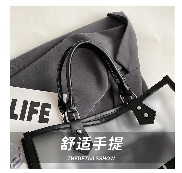 Transparent PVC Shoulder Bag for Women 2023 New — feature 4