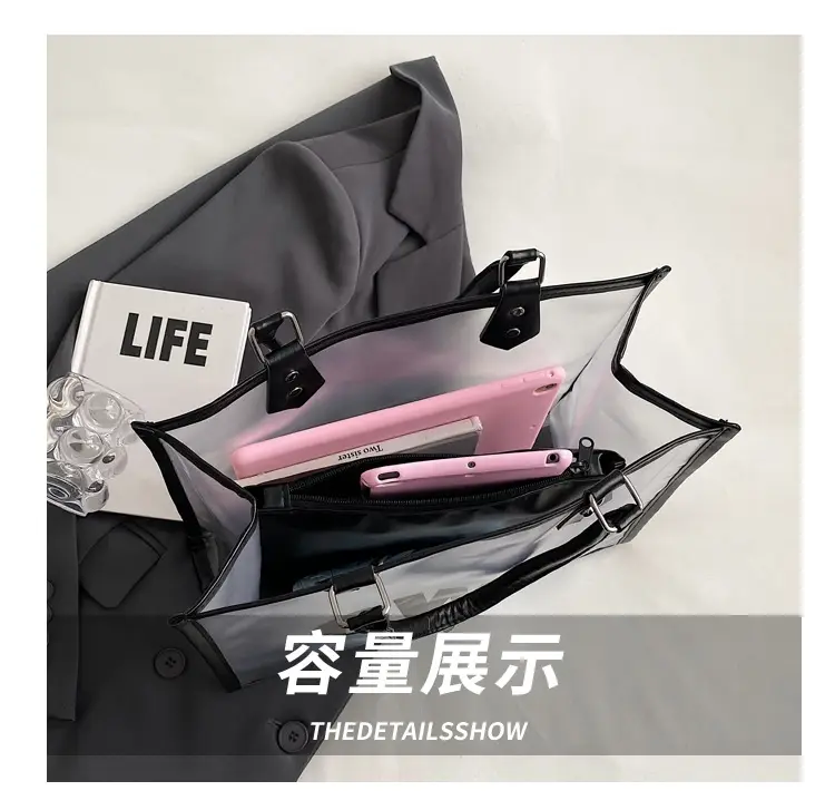 Transparent PVC Shoulder Bag for Women 2023 New — feature 6