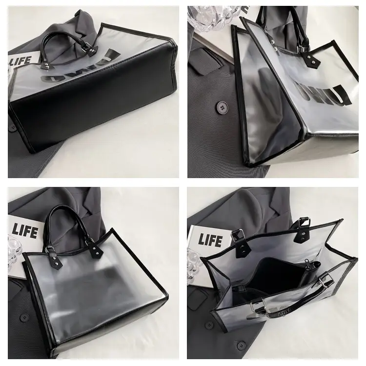 Transparent PVC Shoulder Bag for Women 2023 New — feature 7