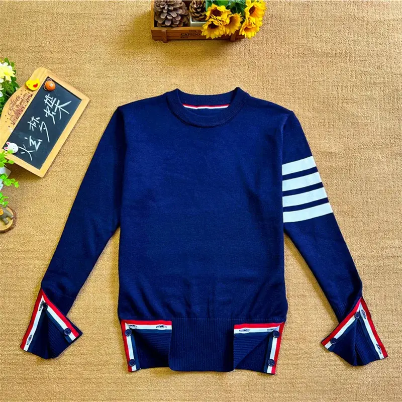 Gray Cardigan Set for Men Women Spring Autumn Loose Fit — feature 18