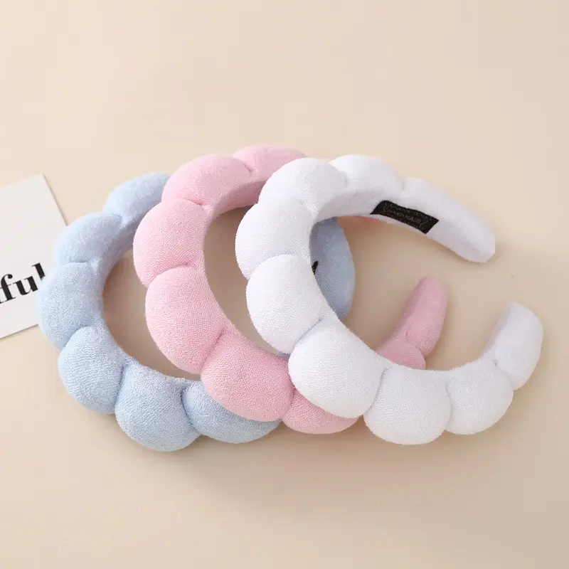 Black Cloud Sponge Hair Band for Women - Image 8