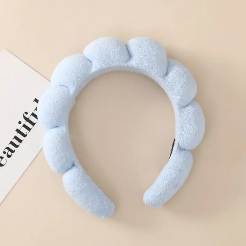 Black Cloud Sponge Hair Band for Women - Image 3