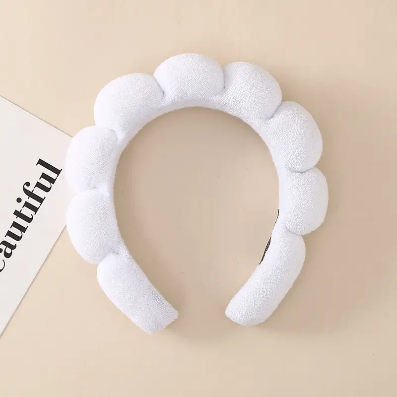 Black Cloud Sponge Hair Band for Women - Image 5