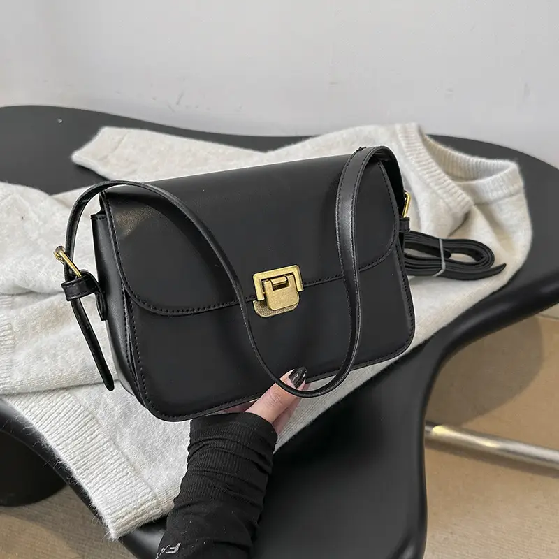 Black Fendi Style Crossbody Bag for Women 2026 - Image 5