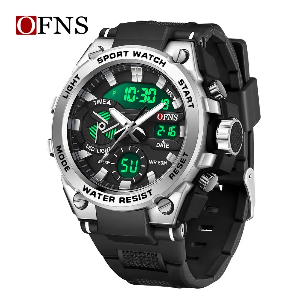 Men Luminous Waterproof Military Style Watch