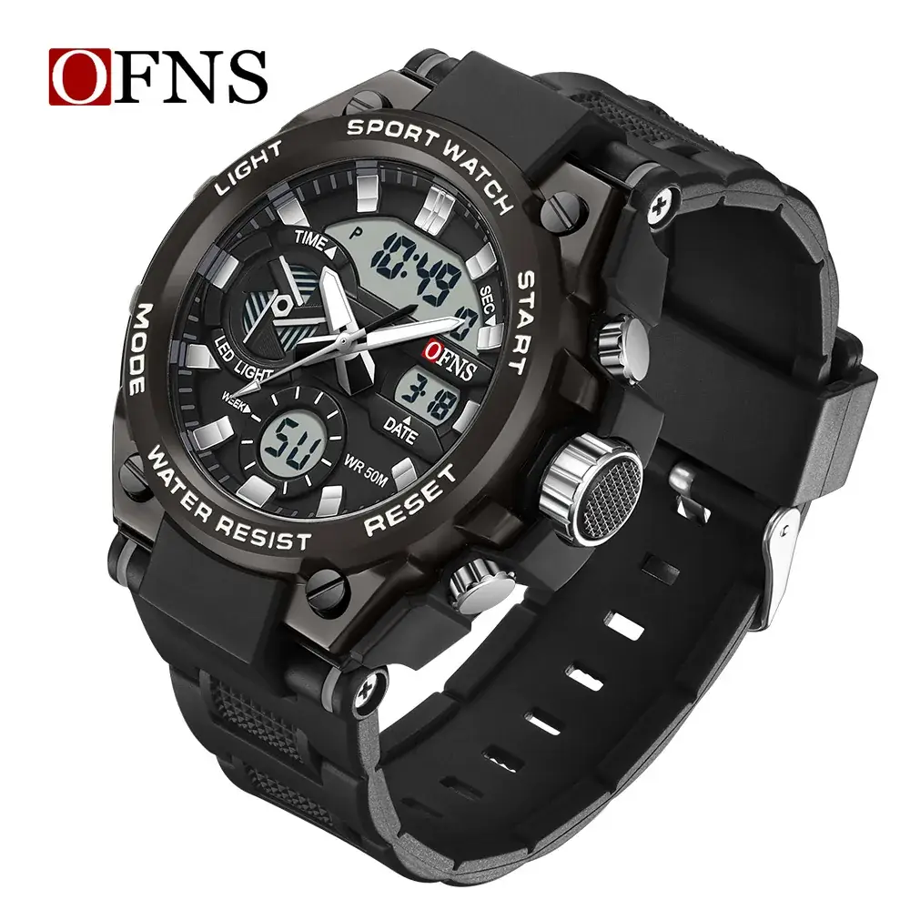 Men Luminous Waterproof Military Style Watch