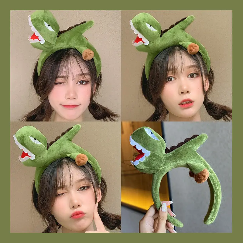 Cute Cartoon Headband for Women Pink Furry - Image 30