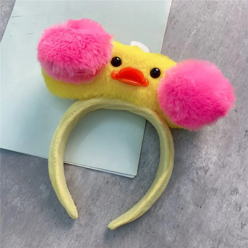 Cute Cartoon Headband for Women Pink Furry - Image 14
