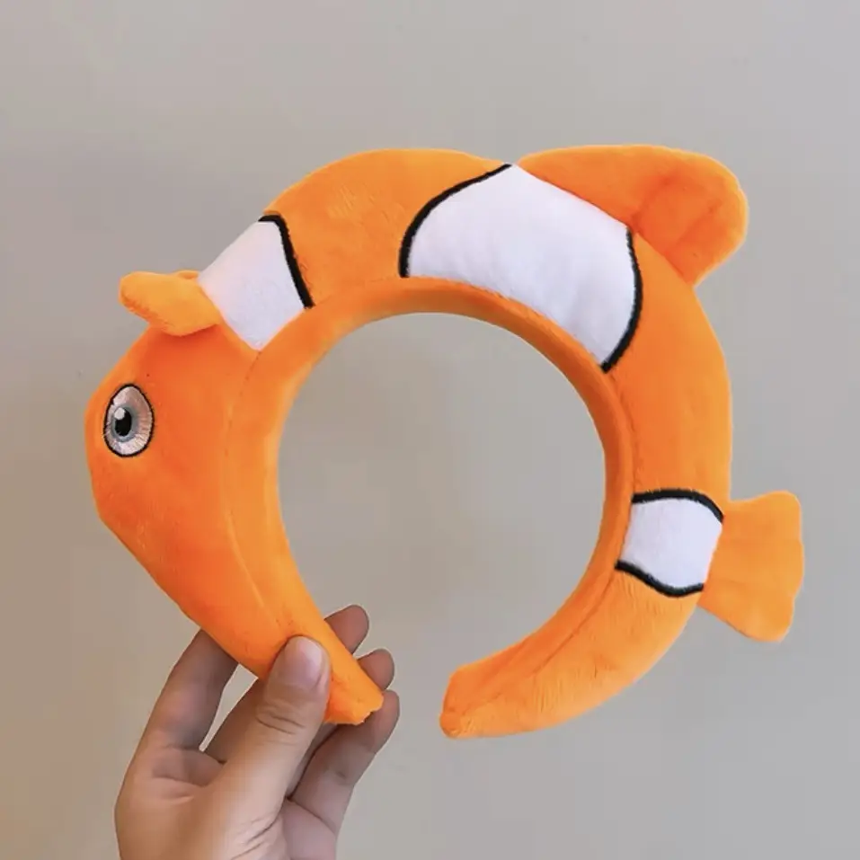 Cute Cartoon Headband for Women Pink Furry - Image 18