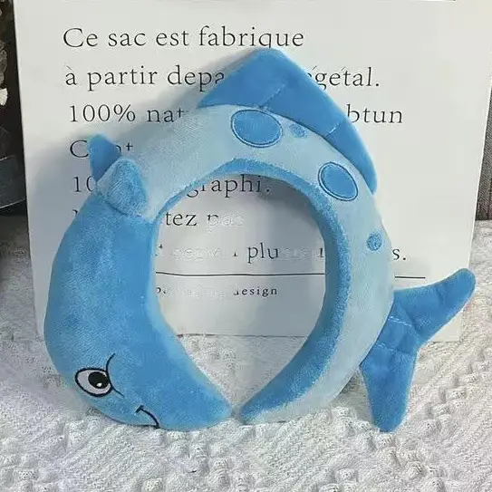 Cute Cartoon Headband for Women Pink Furry - Image 19