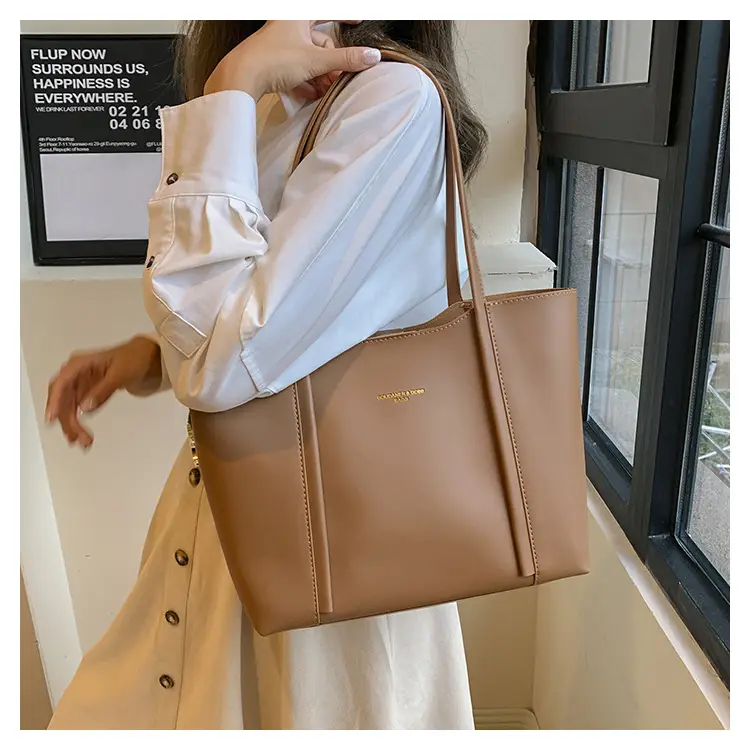 Black Leather Tote Bag for Women 2023 Winter — feature 13