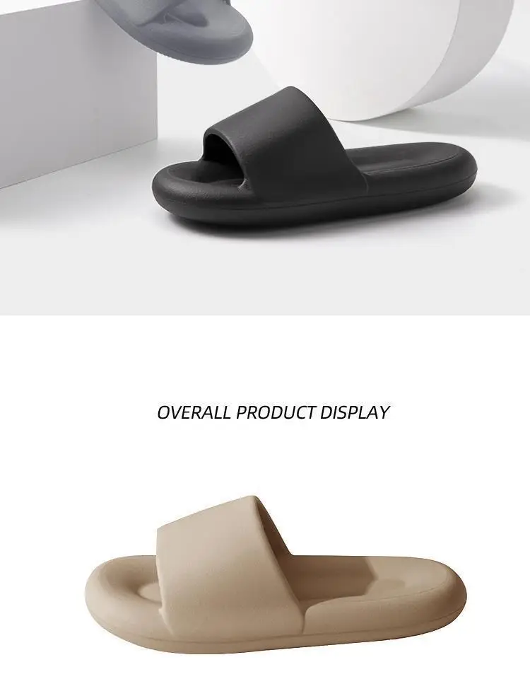 Lidani Men's Feeling New Style Sandals and Slippers Couple's Thick Sole Home Non-Slip Soft Slippers Couple's Outer Wear Slippers — feature 17
