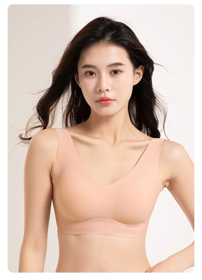 Black Fixed Cup Seamless Underwear Women — feature 16