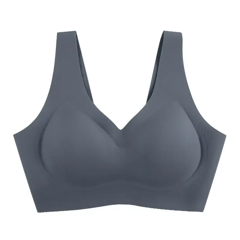 Black Fixed Cup Seamless Underwear Women - Image 4