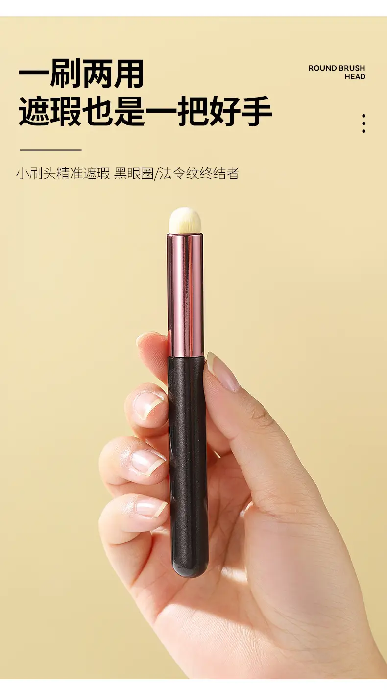 Round Head Lip Brush for Lips & Cheeks — feature 5
