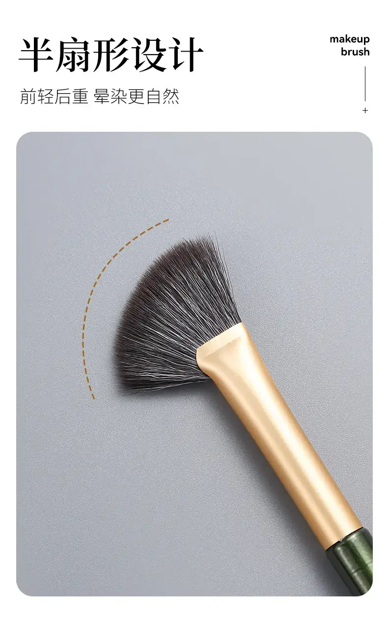 Nasal Shadow Brush with High-Gloss Flame Head — feature 2