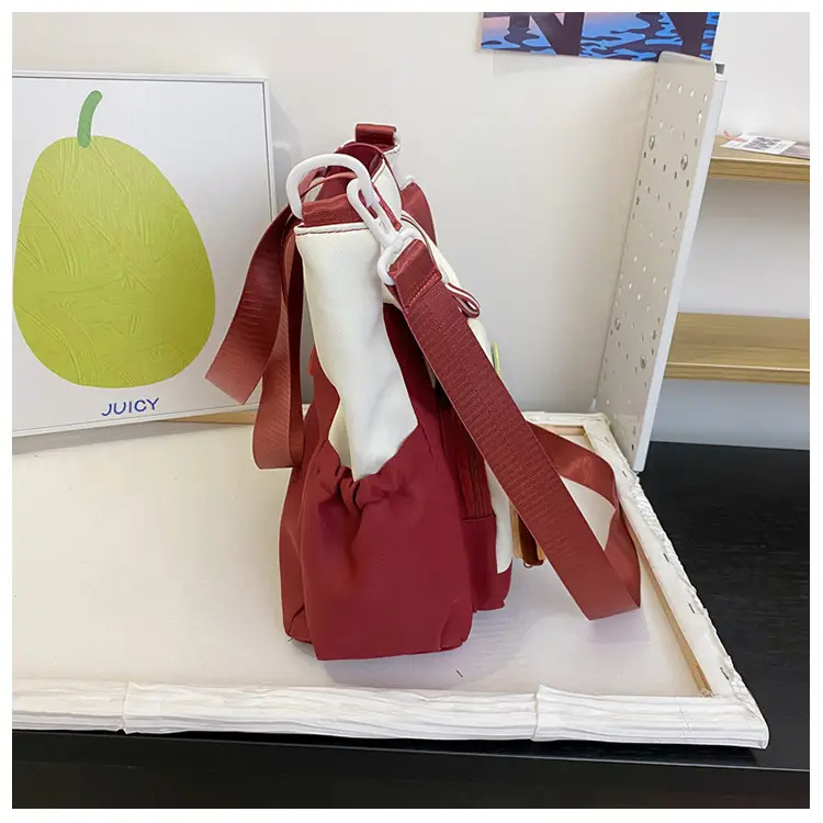 2024 Korean Style Contrast Color Shoulder Bag — feature 4