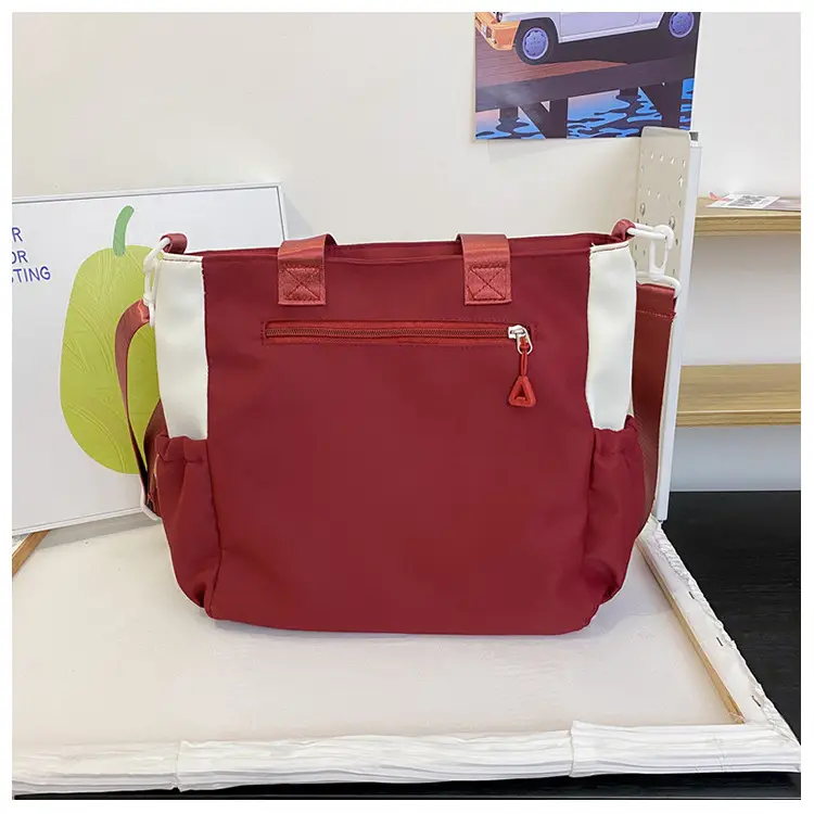 2024 Korean Style Contrast Color Shoulder Bag — feature 5
