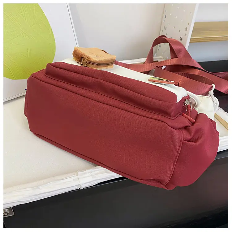 2024 Korean Style Contrast Color Shoulder Bag — feature 6