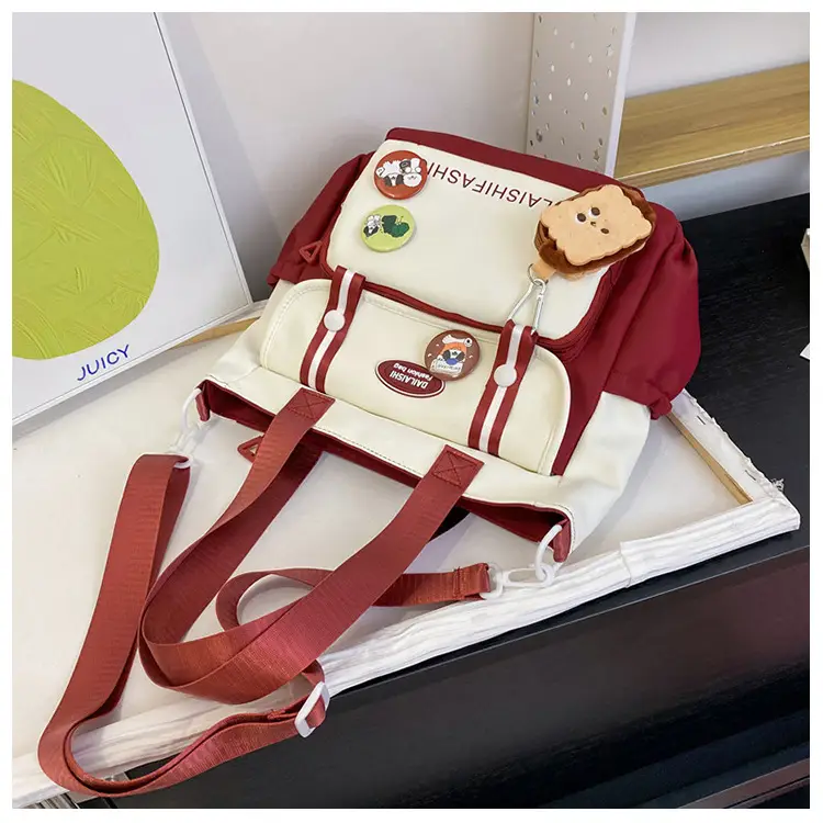 2024 Korean Style Contrast Color Shoulder Bag — feature 7