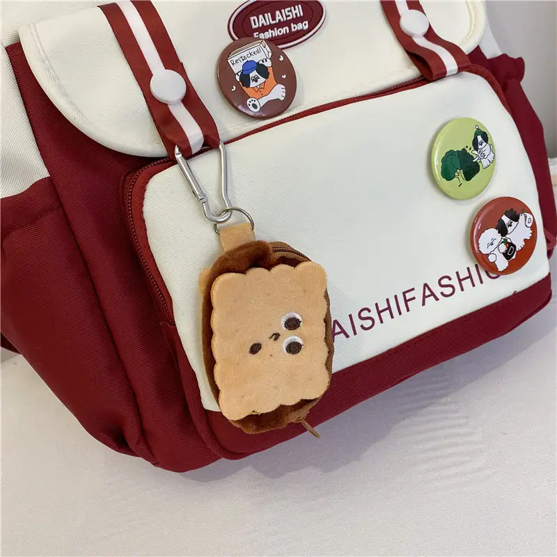 2024 Korean Style Contrast Color Shoulder Bag - Image 6