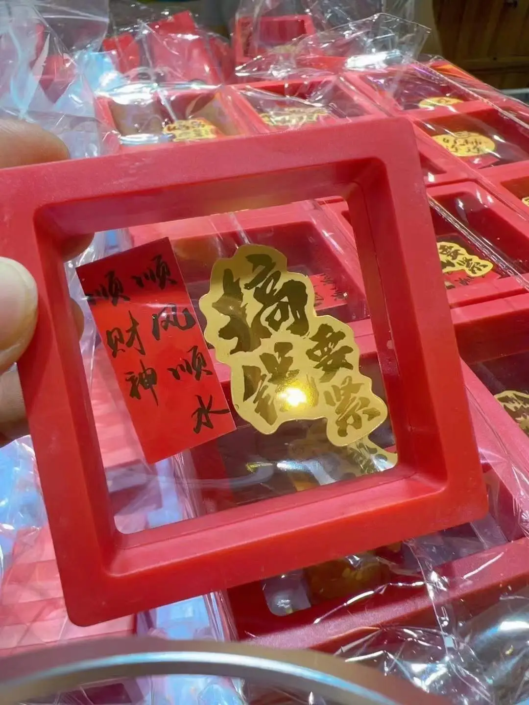 999 Gold Mobile Phone Stickers Pure Gold Princess Please Get Rich - Image 2