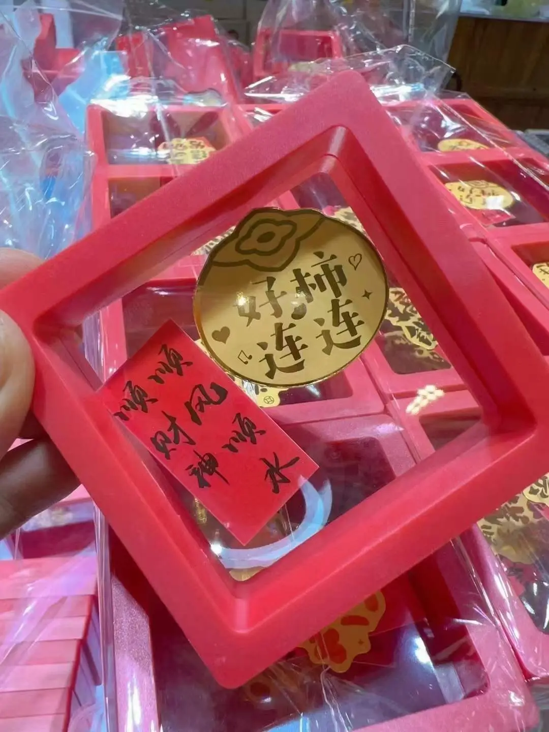 999 Gold Mobile Phone Stickers Pure Gold Princess Please Get Rich - Image 3