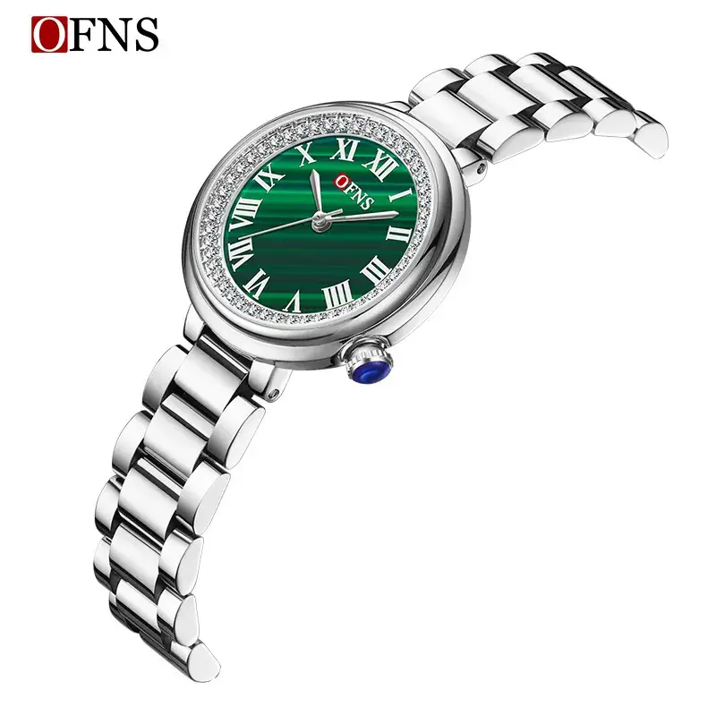 Retro Quartz Watch Women Black Leather Strap - Image 11