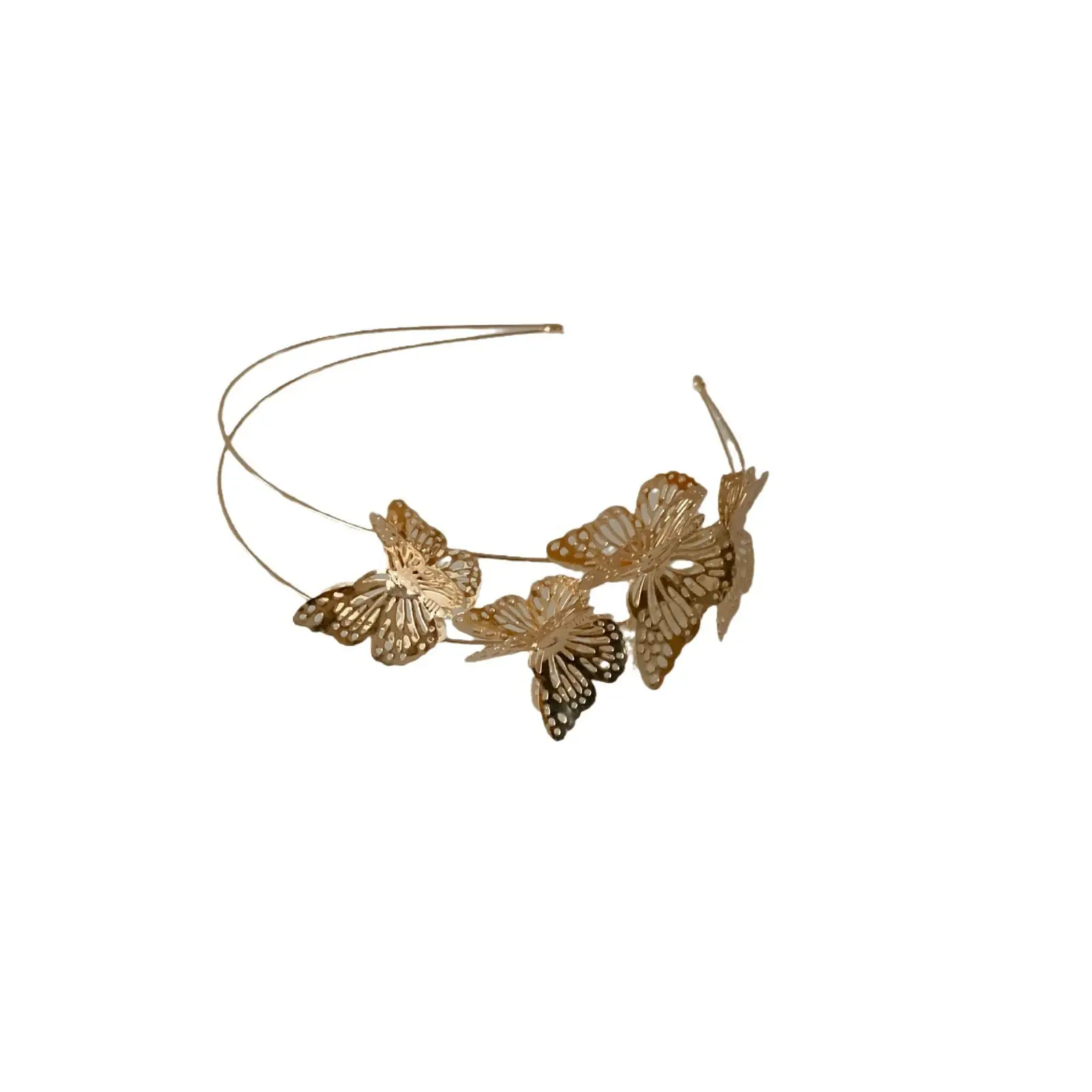 Silver Gold Butterfly Headband for Women 2023 - Image 7