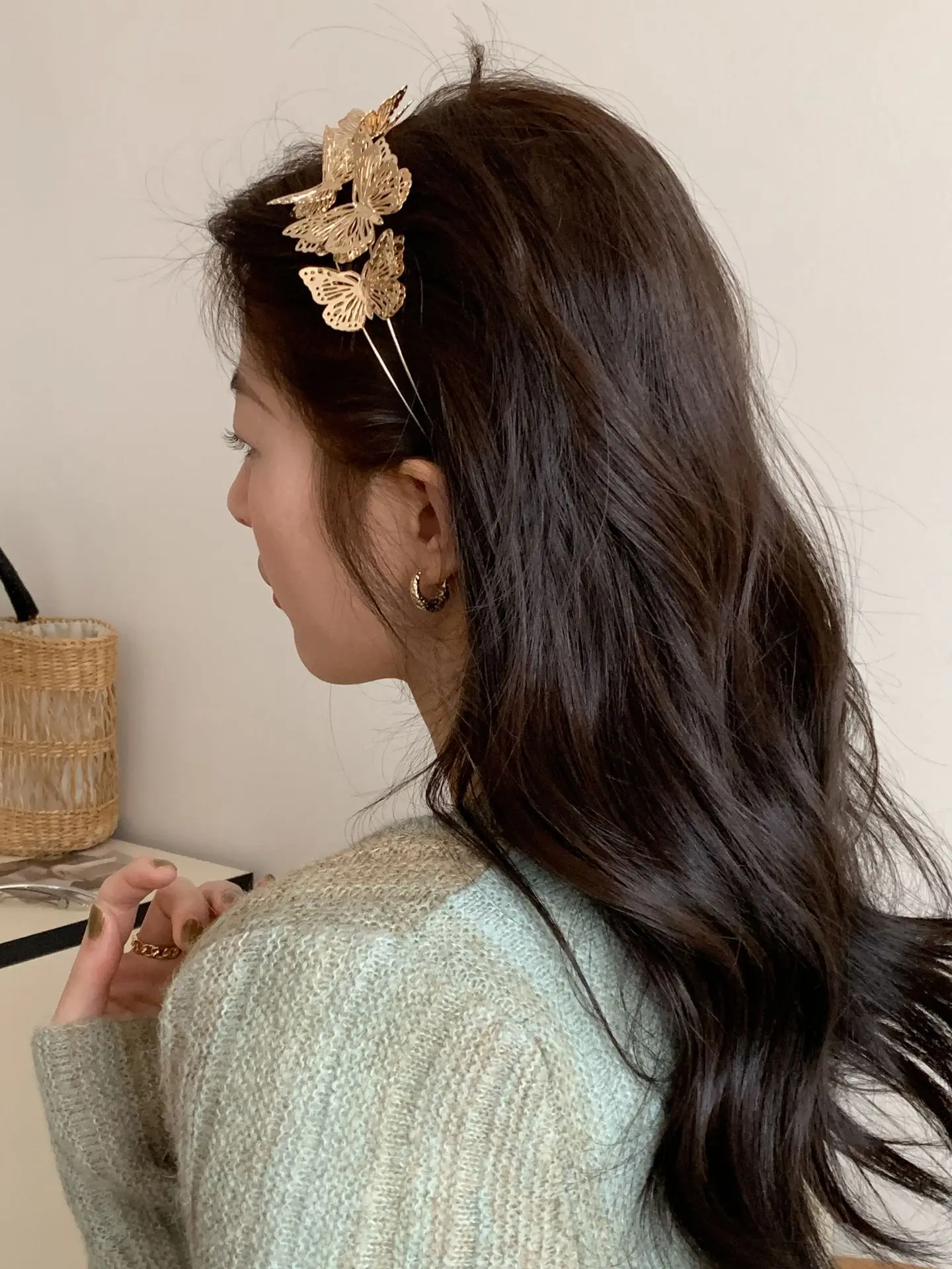 Silver Gold Butterfly Headband for Women 2023 — feature 2